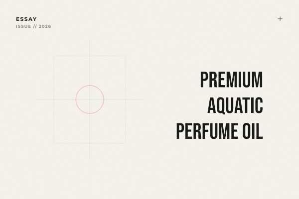 premium aquatic perfume oil